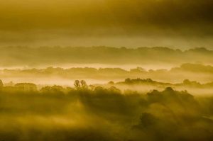 A misty Meon Valley captured on the morning of the Autumn Equinox shown in the published photographs gallery of Out To Grass Photography