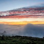 A photograph that could be in a future Meon Views calendar by Studio 6? Mist and fog in the Meon Valley. Amazing colours in this photograph taken just before sunrise looking towards Old Winchester Hill