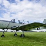 Yakovlev Yak 52 G-RNAC at Solent Airport Daedalus 100 years event