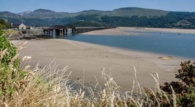 Barmouth is at the end of the Mawddach Trail a stunning walking and cycling path along the Mawddach estury