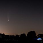 Comet Neowise photographed from Stubbington, Fareham